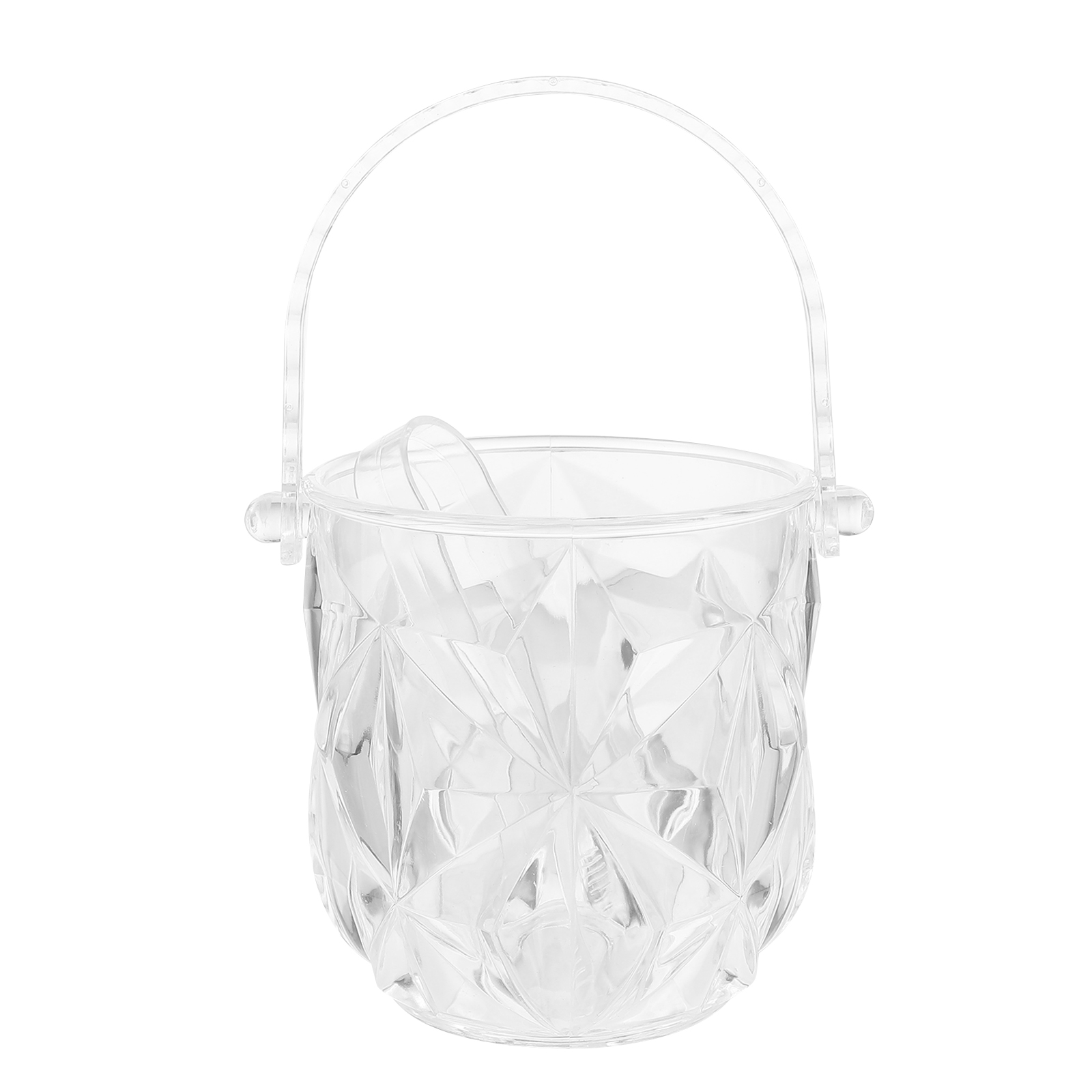 NUOLUX 1 Set of Creative Acrylic Ice Bucket Bar Ice Container Portable