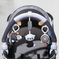 thumbnail image 4 of Arco móvil con clips para estimular los sentidos del bebé y desarrollar sus habilidades motoras. Hamaca para cuna, moisés y cochecito., 4 of 8