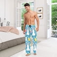 thumbnail image 6 of FORMRS Mens Pajama Pants with Pockets Cotton Sleepwear Lounge Bottoms Sizes S-2XL, Blue Easter Bunny, 6 of 7
