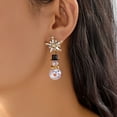 thumbnail image 5 of Yoyauz Women's Christmas Earrings Snowman Lightweight Earrings Cute Christmas Party Jewelry Gifts, 5 of 6