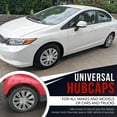thumbnail image 4 of Ensemble de Couvre-Roues, Ensemble d'Enjoliveurs de 16 Pouces de 4 Capuchons de Moyeu Automobiles avec Anneaux de Retenue Universels à Clipser, Couvre-Jantes en Plastique ABS Monotone Argenté pour Toutes les Marques, Modèles (SG-5083-B-16), 4 of 7