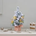 thumbnail image 7 of Christmas Tree 7.87inch Artificial Christmas Pine Tree Mini Christmas Tree Desktop,Bottle Brush Fake Trees with Wooden Base for Table Top Christmas Indoor Home Decor Holiday Party Gifts, 7 of 7