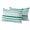 White Teal, variant on Outdoor Pillow Covers 26x26 Set of 2, Teal Brown Striped Waterproof Patio Throw Pillow Covers for Couch Sofa Chair, Farmhouse Stripes Simple Art Decorative Pillowcases for Throw Pillows