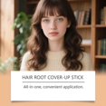 thumbnail image 2 of Dark brown plant extract hair root modification stick natural cover mild plant extract fashion portable hair cover stick dark brown 3.1G, 2 of 3