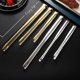thumbnail image 3 of SZTXJ 2pcs Stainless Steel BBQ Tongs Bread Tongs Steak Tongs Food Tongs 30CM, 3 of 5