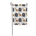 thumbnail image 1 of JSDART Red Pattern Dog Welsh Corgi Pembroke Long Garden Flag Decorative Flag House Banner 28x40 inch, 1 of 1
