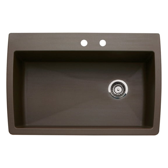 Blanco Diamond 33.5 in. Single Basin Drop In / Undermount Kitchen Sink
