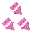 thumbnail image 1 of Eigraketly Traje de baño dividido de Color sólido para mujer, corpiño sin tirantes, traje de verano acolchado, conjunto de traje de baño ajustable, ropa Rosa S 3piezas Eigraketly CBP229132, 1 of 6