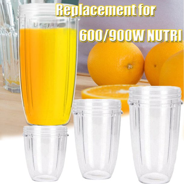 Risewill 18oz/24oz Replacement Cup for Nutribullet 600W/900W, Replacement  Parts Replacement Cups for Nutri bullet 