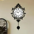 thumbnail image 4 of MOMOJIA Silents None-Ticking Clocks Decorative Clock Battery Operated Wall Clock for Living Room Kitchen Home Office Decors, 4 of 9
