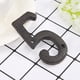 thumbnail image 5 of Letrero de Números Letras Metal Hierro Fundido Bsvklp para El Número Casa DIY Pared (5), 5 of 7