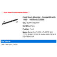 thumbnail image 2 of Front Shock Absorber - Compatible with 1982 - 1985 Ford LTL9000 1983 1984, 2 of 2