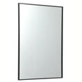 thumbnail image 4 of Metal frame rectangle mirror 30 inch in Black, 4 of 5