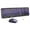 Purple, variant on Wireless And Mouse Combo - Cute Colorful  Retro Typewriter With 2.4ghz Plug & Play For Windows 11/10/7 Laptop Pc (green)