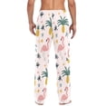thumbnail image 4 of FORMRS Mens Pajama Pants with Pockets Sleepwear Lounge Bottoms Sizes S-2XL, Flamingo Pattern, 4 of 7