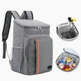 thumbnail image 2 of Reheyre Leakproof Waterproof Thermal Backpack - Multiple Pockets - Large Capacity - Oxford Cloth Storage Bag - Portable Outdoor Camping Picnic Cooler Insulation Bag - Picnic Equipment, 2 of 8