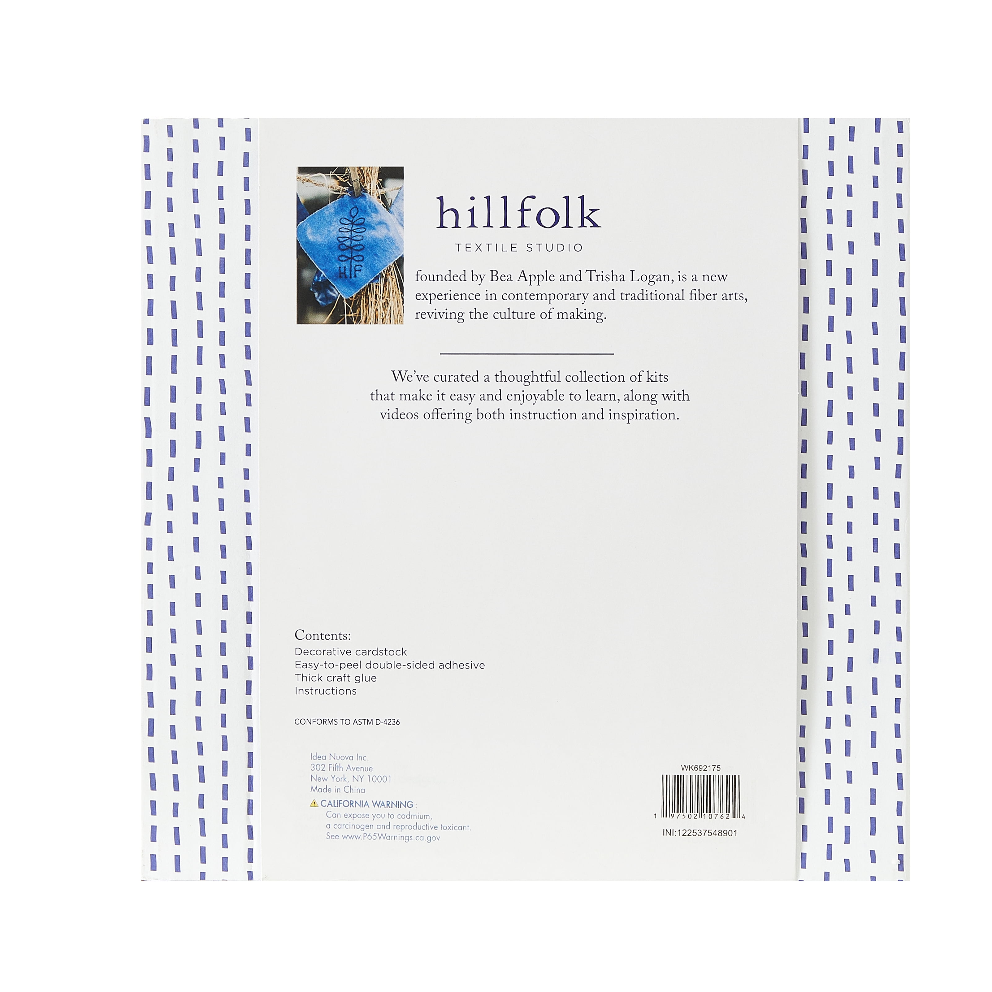Hillfolk Premium Multicolor Paper Art Kit for Creative Projects