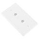 thumbnail image 4 of Panel de pared blanco CAT6 doble para uso doméstico, para suministros de construcción de oficinas de hoteles, 4 of 8