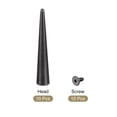 thumbnail image 3 of Unique Bargains 10x55mm Screw Back Rivets Solid Leather Studs Black 10 Sets, 3 of 5