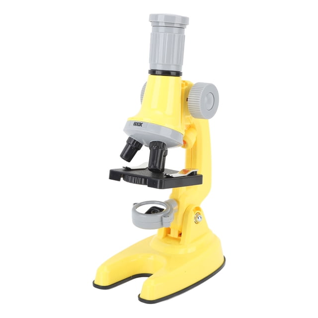 Microscopio 100X 600X 1200X para niños, microscopio para principiantes, juguete, Kit de microscopio para niños con luz Led, gran proyecto científico