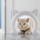 thumbnail image 2 of Puerta para gatos, orificio para perro, dirección de acceso, juguete controlable para Entrenamiento de mascotas, perros, gatos, gatitos, puerta pequeña de plástico ABS para mascotas, Kit de puerta par, 2 of 5