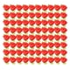 thumbnail image 4 of 450 piezas mini cinta rosa decoración arco flor con adorno de hoja para bricolaje costura artesanía rojo, 4 of 5