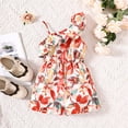 thumbnail image 2 of MZXELPRJD Girls Jumpsuit Size 7-8 Baby 3t Boy Clothes Sets Girls Summer Flower Printed Ruffle Romper Shorts Girls Boutique Outfits Pajama Sets For Kids, 2 of 6