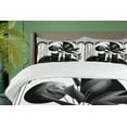 thumbnail image 4 of Ambesonne Cat Duvet Cover Set, Mid Century Modern Boho Kitties, Queen, Pale Grey Charcoal Grey, 4 of 6