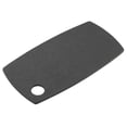 thumbnail image 1 of Cal Mil 1531-612-13 Pain Plat Rectangulaire Bord Rond Noir - 11,875 x 6 x 0,25 Po., 1 of 1