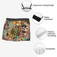thumbnail image 6 of Kll Watercolor Flower Men'S Cotton Boxer Briefs Underwear-X-Large, 6 of 9
