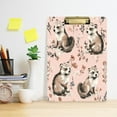 thumbnail image 6 of Acrylic Writing Tablet,Cute Mink12.5"×9"Rectangular One-sided Printed Clear Acrylic Writing Tablet., 6 of 8