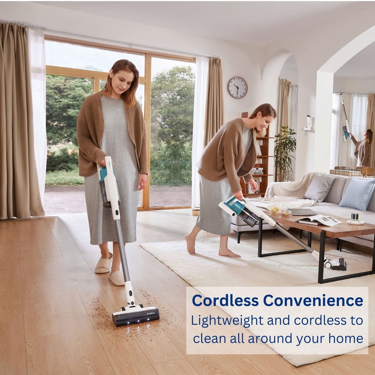 Tineco Cordless Stick Vacuum, 40-Minute Runtime, LED Headlights