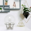thumbnail image 4 of All the Rages LHT-5032-BN Lalia Home Old World Globe Glass Table Lamp, Brushed Nickel, 4 of 4