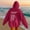 Red, variant on SIYUDAN Women's Hoodies Sweatshirts Long Sleeve Hoodie Pullover Hoodies for Women Unisex HoodieBlack Hoodie women s Fall Clothes Women Clothes