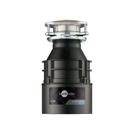 InSinkErator Badger 1, 1/3 HP Continuous Feed Kitchen Garbage Disposal, Badger Series