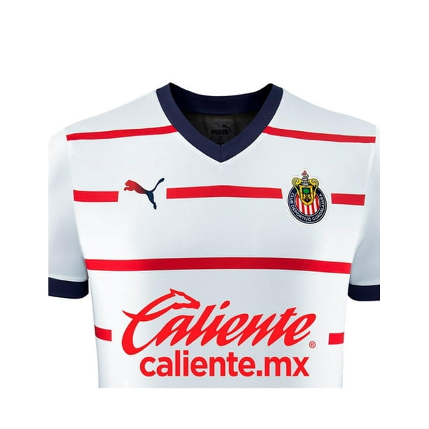 Jersey Puma Chivas Visita 23 24 Hombre Futbol Guadalajara blanco M Puma 763511 01 Walmart en linea