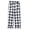 Black Plaid, variant on Boys Plaid Pajama Pants Soft Long PJ Bottoms Plaid Lounge Pants for Boys