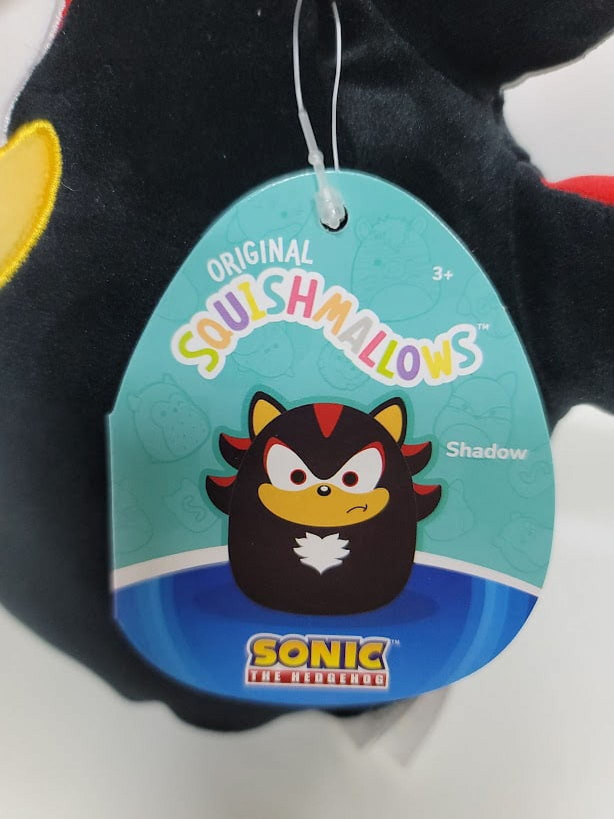 Pelúcia - Sonic - Squishmallows - Shadow The Hedgehog - Sunny