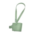 thumbnail image 1 of Botella de agua Correa de mano Eslinga Ajustable Retro PU Cuero Reutilizable Manga Vaso Portabebés para caminar Camping al aire libre Hombres Mujeres verde shamjiam correa portabotellas, 1 of 8