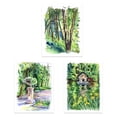thumbnail image 1 of Pintura Paisaje Portátil Moderna Sin Agrhramed Impresión Impermeable Cartel Decoración del hogar para el baño Sala de estar 3pcs Sweethay HA011006-00, 1 of 7