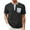 Black, variant on ZZwxWA Henley Shirts for Men Short Sleeve Fashion Three Button T Shirts 2025 Summer Work Athletic Gym Tops Moisture Wicking Sales