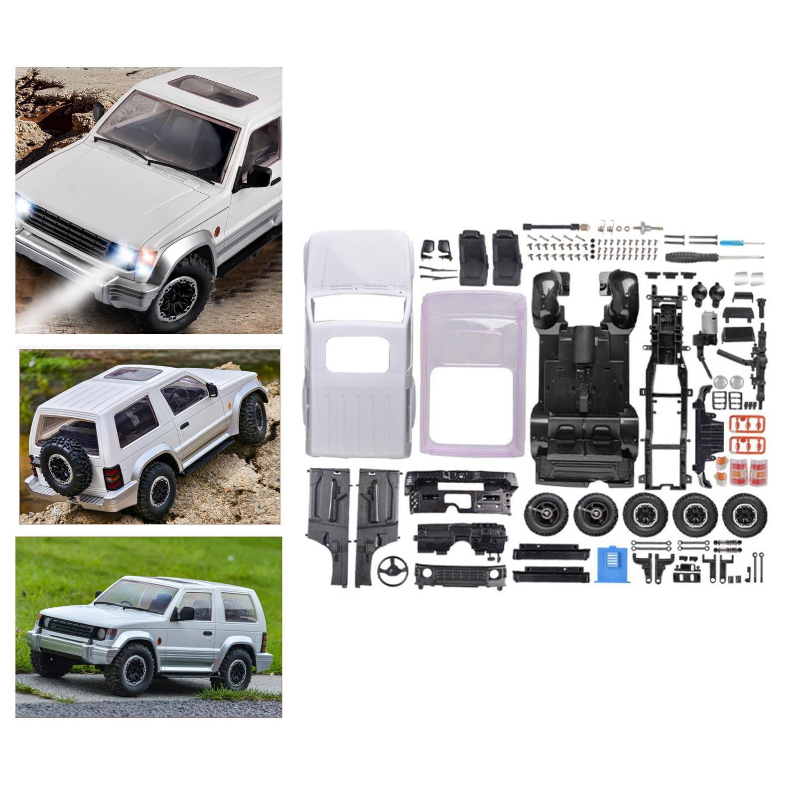 LeeQinersw 1/14 RC Crawler Car Kits 280 Motor, Tyres, 195mm Wheelbase 4WD Replacement Hobby