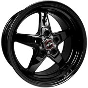 Race Star Industries 92 Drag Star Bracket Rac er Gloss Black 17x11
