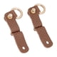 thumbnail image 4 of Paquete de 2 correas para bolso sin perforaciones, hebillas reutilizables de cuero PU para bolso, repuesto para bolso Marrón Yuyangstore Anillos de correa de monedero, 4 of 8