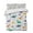 Gray, variant on Quilts Twin Size Bedding Set, Cartoon Dinosaur Lightweight Quilted Comforter, Watercolor Funny Cute Dino Sun Soft Reversible Bedspread Coverlet with Pillow Covers for All Season, 68" x 86"