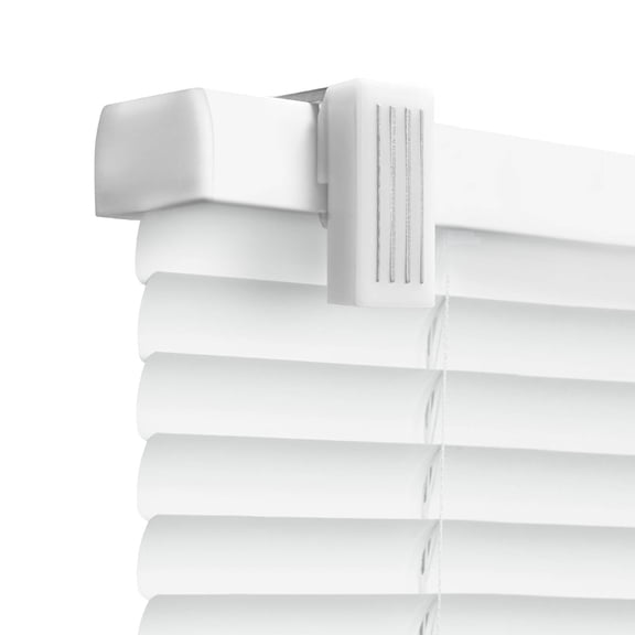 Regal Estate Ultra Magnetic Mini Window Blinds for Metal Steel Doors, 25" W x 42" H, White