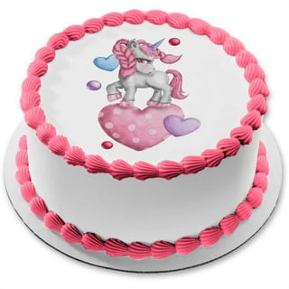 Afro Unicorn Magical PhotoCake® Edible Image® - EIC28722