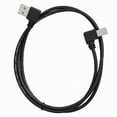 thumbnail image 2 of Xiwai Left Angled USB 2.0 A Male to B Male Angled 90 Degree Printer Cable 50cm 100cm, 2 of 7