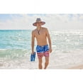 thumbnail image 6 of Endless Summer Men’s Printed Swim Trunks with Stretch, 5.5" Inseam, 6 of 6