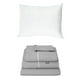thumbnail image 1 of Sábanas Individual Royal Gris Perla + Almohada Osos, 1 of 8